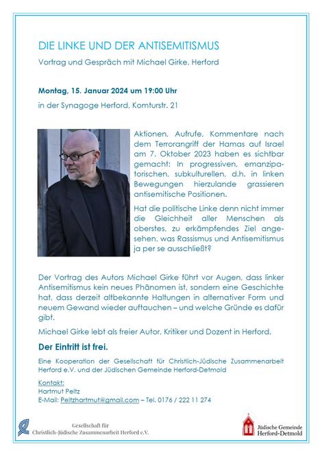 Flyer Vortrag Die Linke
